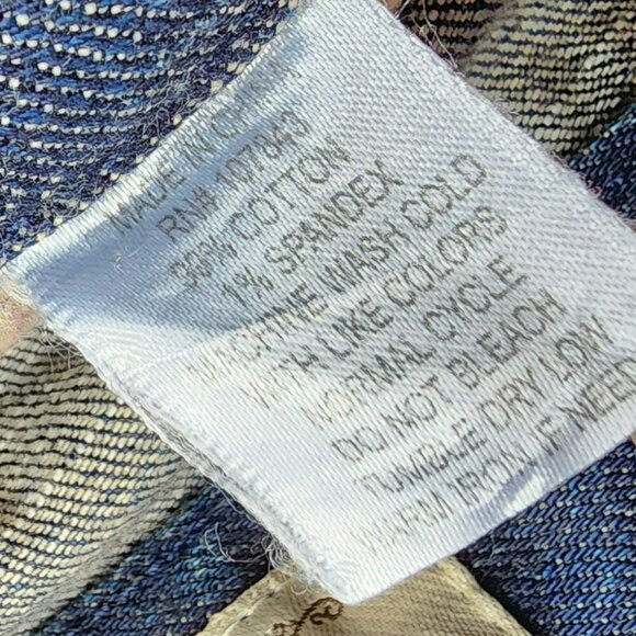 Jimmy'Z Wide Leg Distressed Denim Jeans Womens 10 - Picture 7 of 8